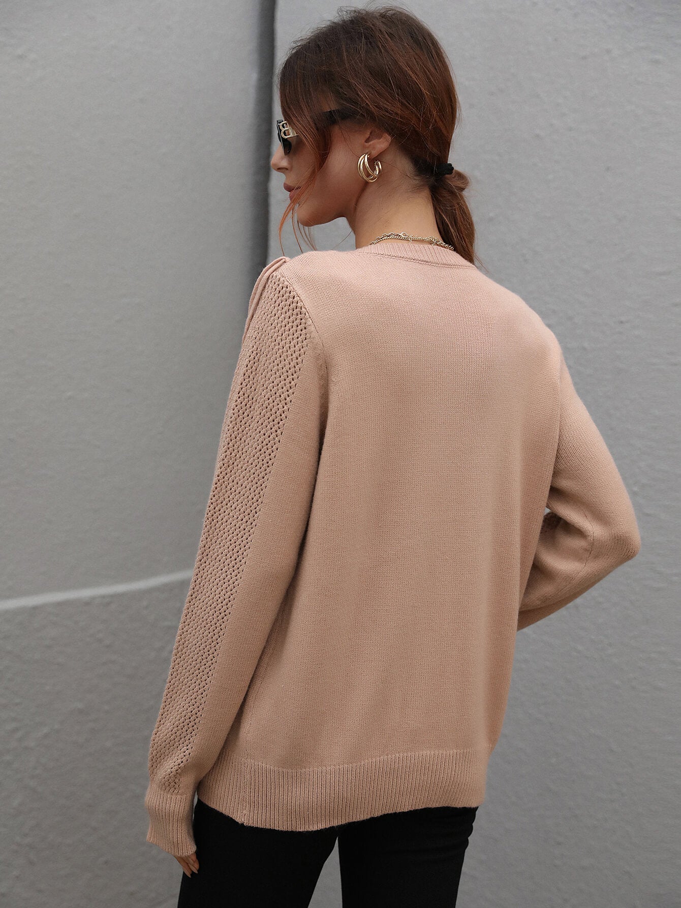 Flirty Fringe Trim Sweater