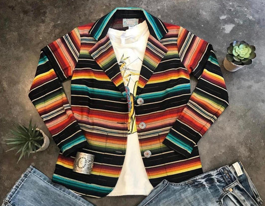 Silverado Blazer Black Serape